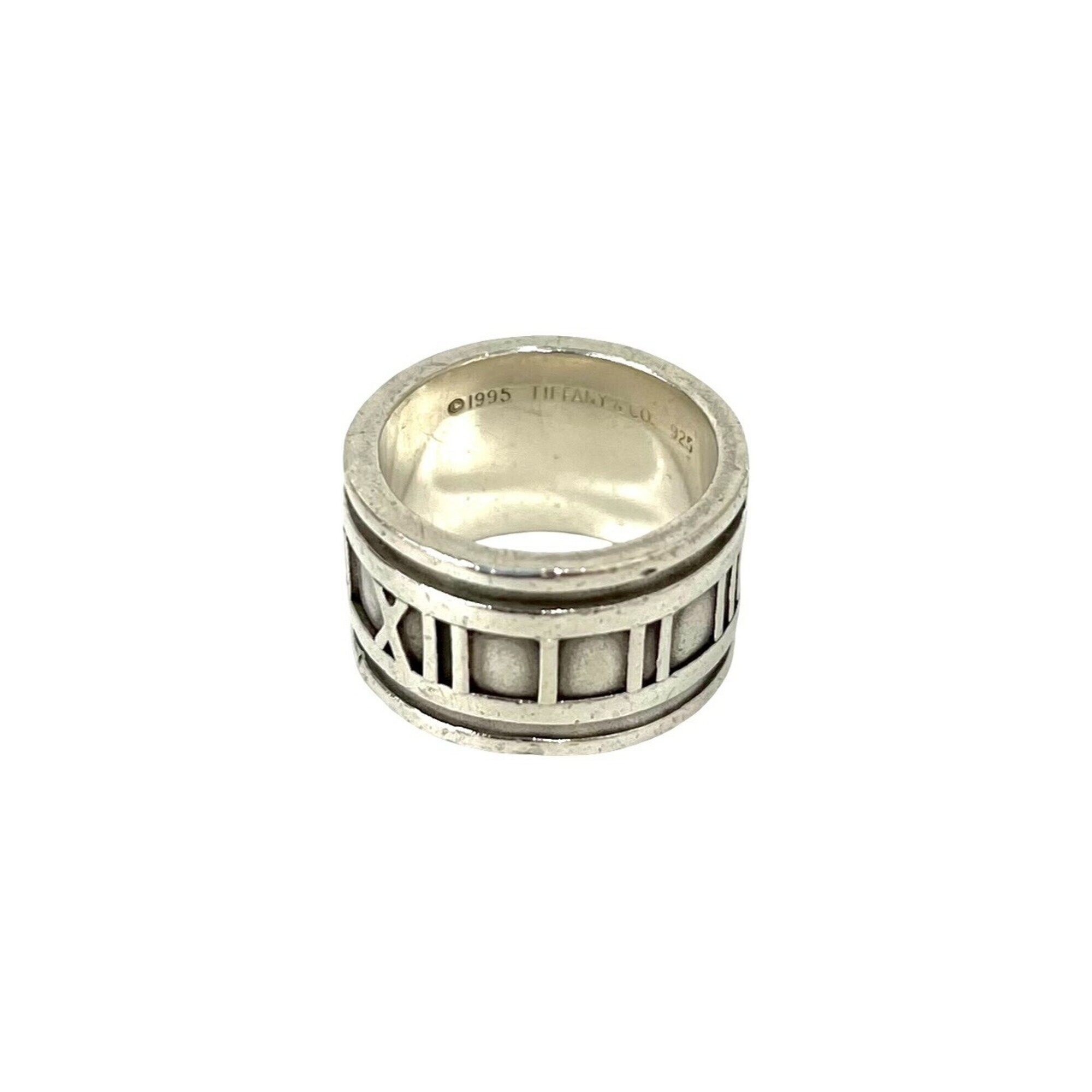 Tiffany&Co. Tiffany Atlas Sterling Silver 925 Ring, Finger Accessory, 32587